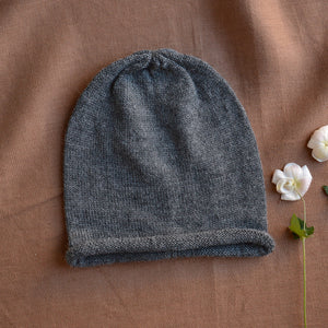 Adults Jersey Beanie - 100% Alpaca