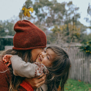 Adults Jersey Beanie - 100% Alpaca