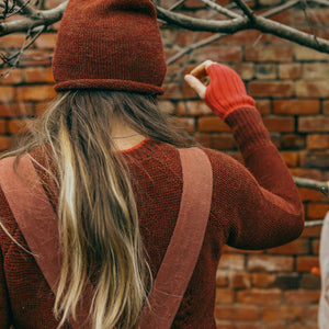 Adults Jersey Beanie - 100% Alpaca