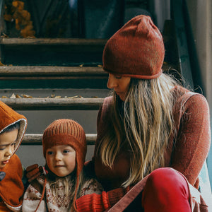 Adults Jersey Beanie - 100% Alpaca