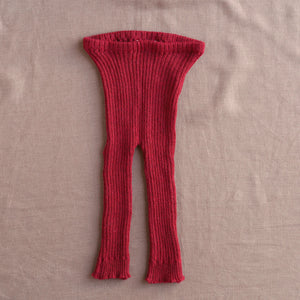 Rib Knit Leggings - 100% Baby Alpaca (12m-3y)