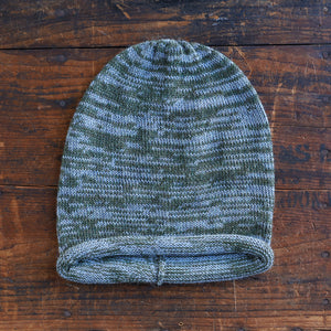 Jersey Beanie - 100% Baby Alpaca - Two Tone (Adults)