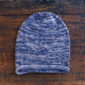 Jersey Beanie - 100% Baby Alpaca - Two Tone (Adults)