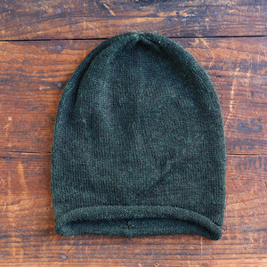 Jersey Beanie - 100% Baby Alpaca - Solid Colours (Adults)