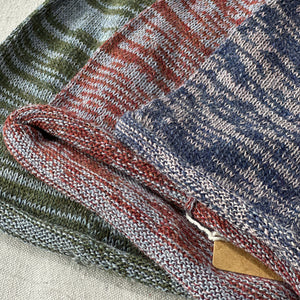 Jersey Beanie - 100% Baby Alpaca - Two Tone (Adults)