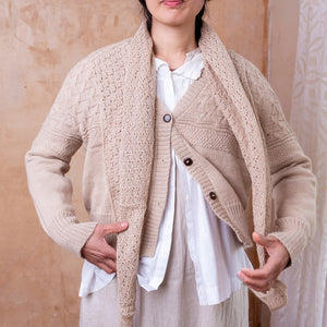 Triangle Scarf - 100% Baby Alpaca (Adults)