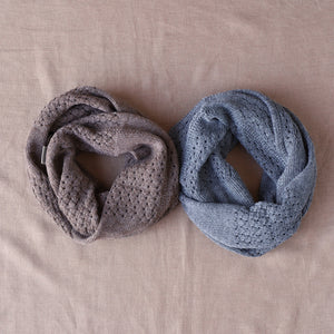 No End Drop Stitch Scarf - 100% Baby Alpaca (Adults)