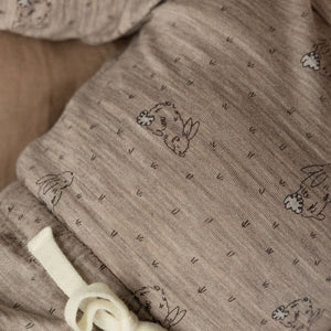 Baby Body Long Sleeve - 100% Organic Merino - Bramble Burrow (0-24m)