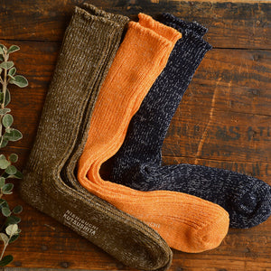 Boston Ribbed Socks - Hemp/Cotton (Adults)