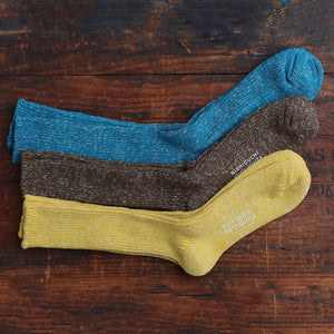 Boston Ribbed Socks - Hemp/Cotton (Adults)