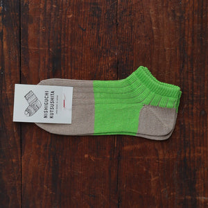 Boston Linen Cotton Anklet Socks