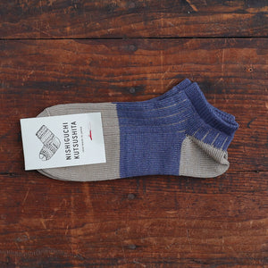 Boston Linen Cotton Anklet Socks