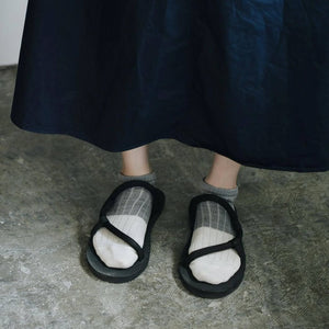 Boston Linen Cotton Anklet Socks