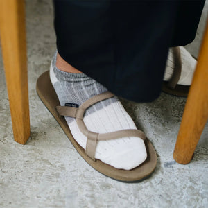 Boston Linen Cotton Anklet Socks