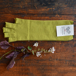 Long Fingerless Gloves - 100% Merino