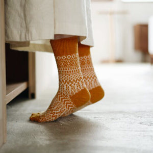 Oslo Jacquard Wool Socks (Adults)