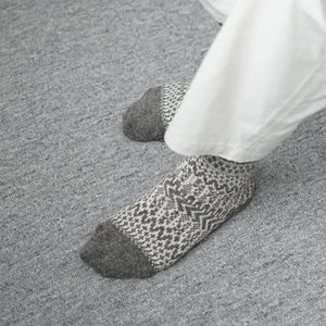 Oslo Jacquard Wool Socks (Adults)