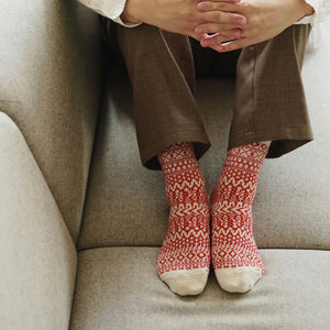 Oslo Jacquard Wool Socks (Adults)