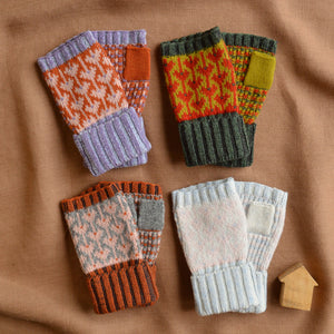 Jacquard Knit Hand Warmers - 100% Merino - Fästfolk (Adults)