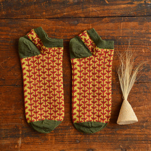Jacquard Ankle Socks - Merino Wool - Fästfolk (Adults 38-41)