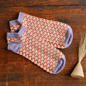 Jacquard Ankle Socks - Merino Wool - Fästfolk (Adults 38-41)