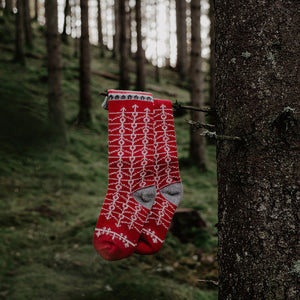 Long Woollen Rag Socks - Recycled Lambswool - Ekshärad (Adults 38-41)