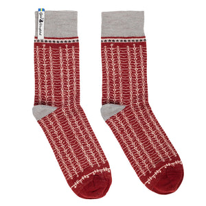 Jacquard Knit Socks - Merino Wool - Ekshärad (Adults 38-45)