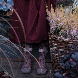 Long Woollen Rag Socks - Recycled Lambswool - Fager (Adults 38-41)