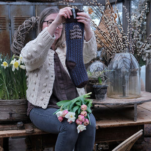 Long Woollen Rag Socks - Recycled Lambswool - Gotland (Adults 38-41)