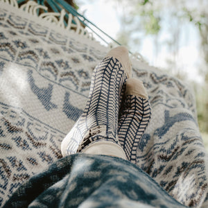 Jacquard Knit Socks - Merino Wool - Gotland (Adults 38-45)