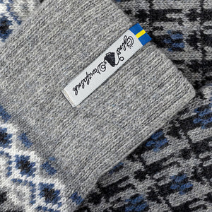 Long Woollen Rag Socks - Recycled Lambswool - Kören (Adults 38-41)