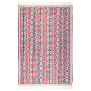 Jacquard Woven Throw - 100% Wool - Lycksele (200x130cm)