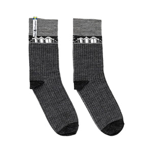 Jacquard Knit Socks - Merino Wool - Skaftö (Adults 38-45)