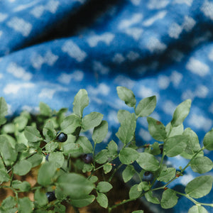 Jacquard Woven Blanket - 100% Wool - Skaftö (130x90cm)