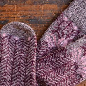 Long Woollen Rag Socks - Recycled Lambswool - Fager (Adults 38-41)