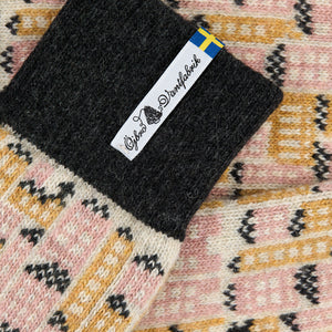 Long Woollen Rag Socks - Recycled Lambswool - Gamla Stan (Adults 38-41)