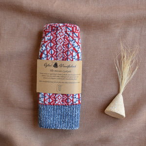 Jacquard Knit Beanie - 100% Merino - Lycksele (Adults)