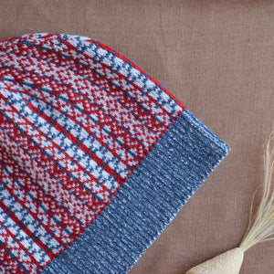 Jacquard Knit Beanie - 100% Merino - Lycksele (Adults)