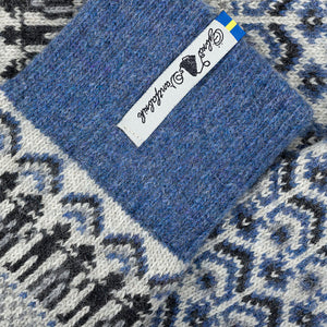 Long Woollen Rag Socks - Recycled Lambswool - Darlana (Adults 38-41)