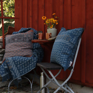 Jacquard Woven Cushion Cover - 100% Wool - Skaftö (50x50cm)