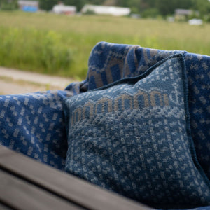 Jacquard Woven Cushion Cover - 100% Wool - Skaftö (50x50cm)