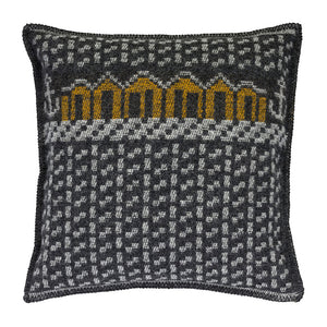 Jacquard Woven Cushion Cover - 100% Wool - Skaftö (50x50cm)