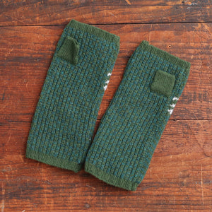 Jacquard Knit Hand Warmers - 100% Merino - Fager (Adults)