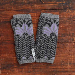 Jacquard Knit Hand Warmers - 100% Merino - Fager (Adults)