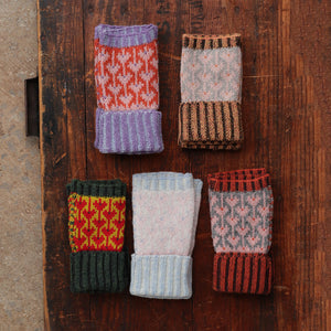 Jacquard Knit Hand Warmers - 100% Merino - Fästfolk (Adults)