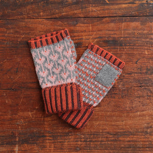 Jacquard Knit Hand Warmers - 100% Merino - Fästfolk (Adults)