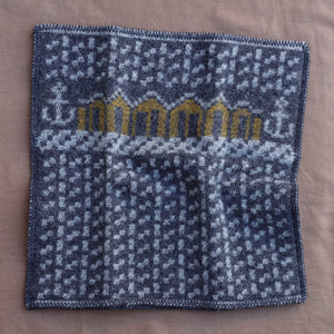 Jacquard Woven Cushion Cover - 100% Wool - Skaftö (50x50cm)