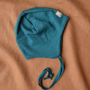 Baby Hat - Double Layer Organic Wool Silk - Radler (6m-6y+)