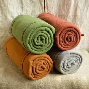 Organic Merino Wool Fleece Blanket - Large (180x160cm)