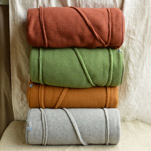 Organic Merino Wool Fleece Blanket - XL (240x160cm)